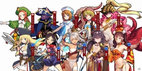 「英雄＊戦姫WW」海に関連した勢力“ヴィンランド”と“海寇”のキャラクター情報が公開！の画像1