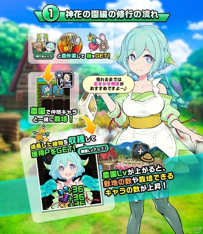 「神式一閃 カムライトライブ」修行地「神花の園編」を追加する大型アップデートが実施！の画像2