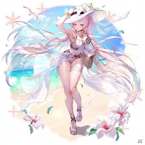 「幻獣契約クリプトラクト」水着姿のサシャ、エーゼルワルト、コーギーが登場！「サマーキャンペーン」が開催の画像3