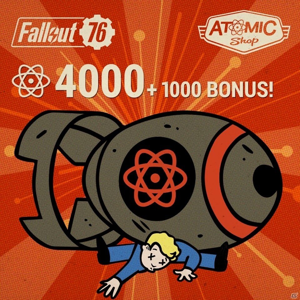 「Fallout 76」にてゲーム内通貨「アトム」の国内販売が決定！7月24日から各デジタルストアにて発売の画像4