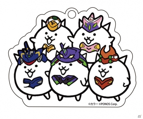 にゃんこ大戦争」×「エヴァンゲリオン」のコラボグッズが7月17日より