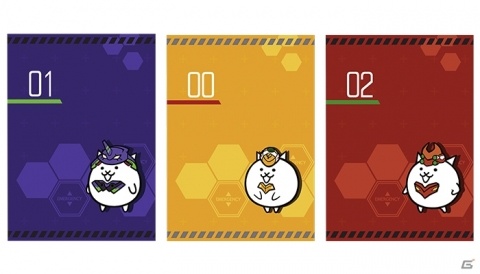 「にゃんこ大戦争」×「エヴァンゲリオン」のコラボグッズが7月17日より順次発売！缶バッジやTシャツなどがラインナップの画像2