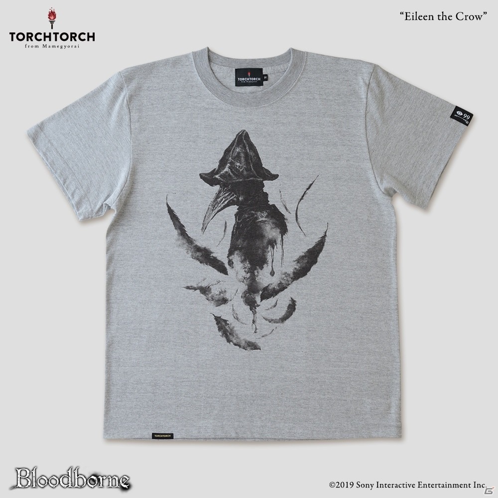 「Bloodborne」と「TORCH TORCH」のコラボTシャツ全8種が二ヶ月連続で発売決定！の画像3