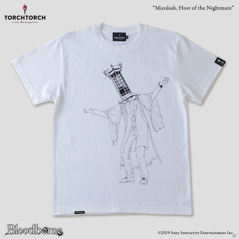 「Bloodborne」と「TORCH TORCH」のコラボTシャツ全8種が二ヶ月連続で発売決定！の画像6