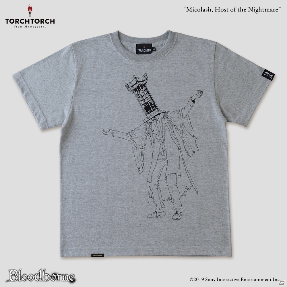 「Bloodborne」と「TORCH TORCH」のコラボTシャツ全8種が二ヶ月連続で発売決定！の画像7