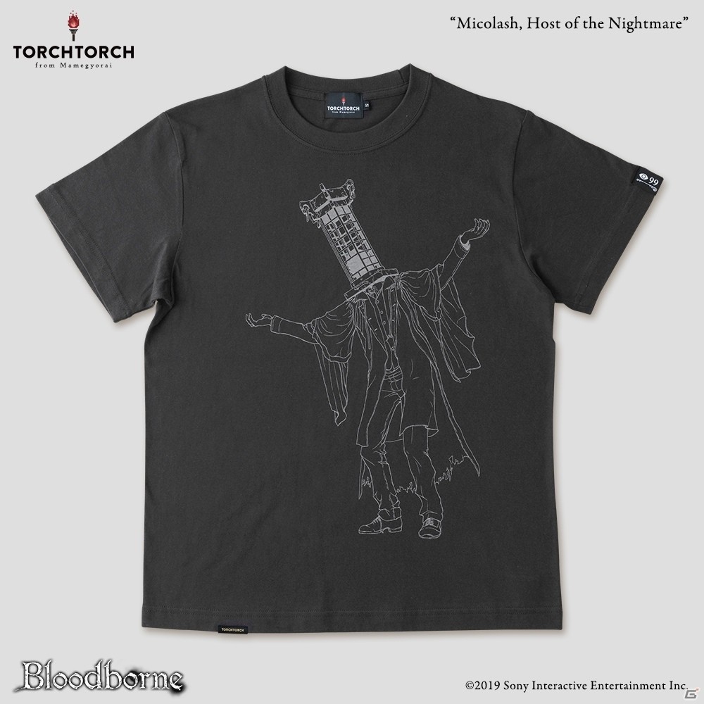 「Bloodborne」と「TORCH TORCH」のコラボTシャツ全8種が二ヶ月連続で発売決定！の画像8
