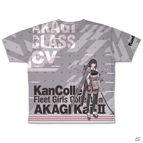 「艦隊これくしょん -艦これ-」金剛や赤城の両面フルグラフィックTシャツなど新グッズが登場！の画像4