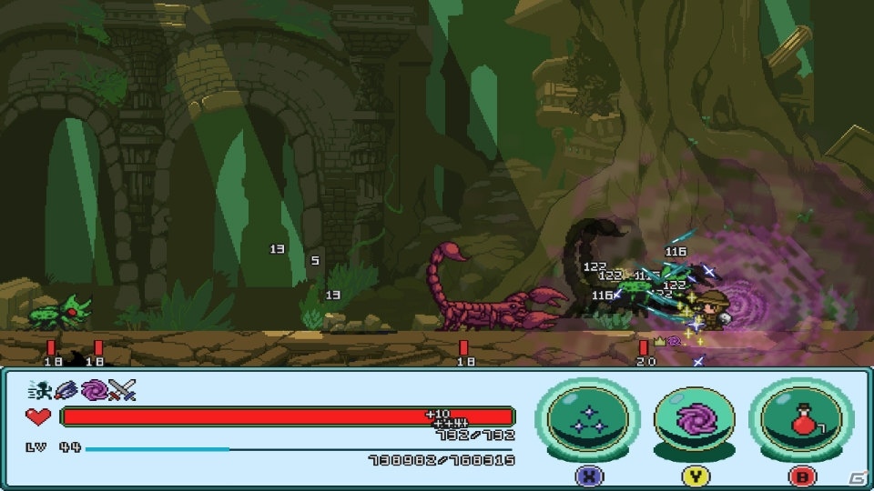 PC版「Artifact Adventure Gaiden DX」が7月31日にSteam、PLAYISMにて配信決定！の画像5