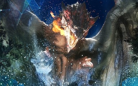 大型モンスターの登場シーンを4D演出で体験！「モンスターハンター15周年展」が10月31日よりベルサール秋葉原にて開催