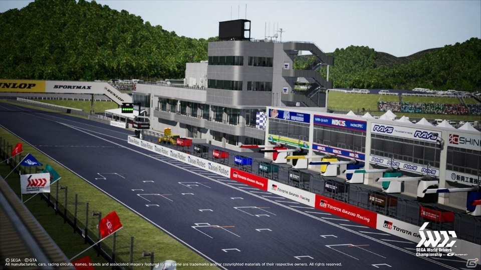 「SEGA World Drivers Championship」実在コース「岡山国際サーキット」がついに実装！Ver.2.2が稼働開始の画像4