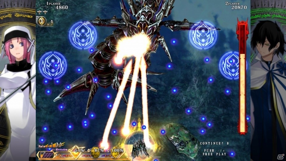 Switch版「カラドリウス ブレイズ」が配信！簡単操作で2つの機体を動かせる「シンクロ」機能などを搭載の画像10