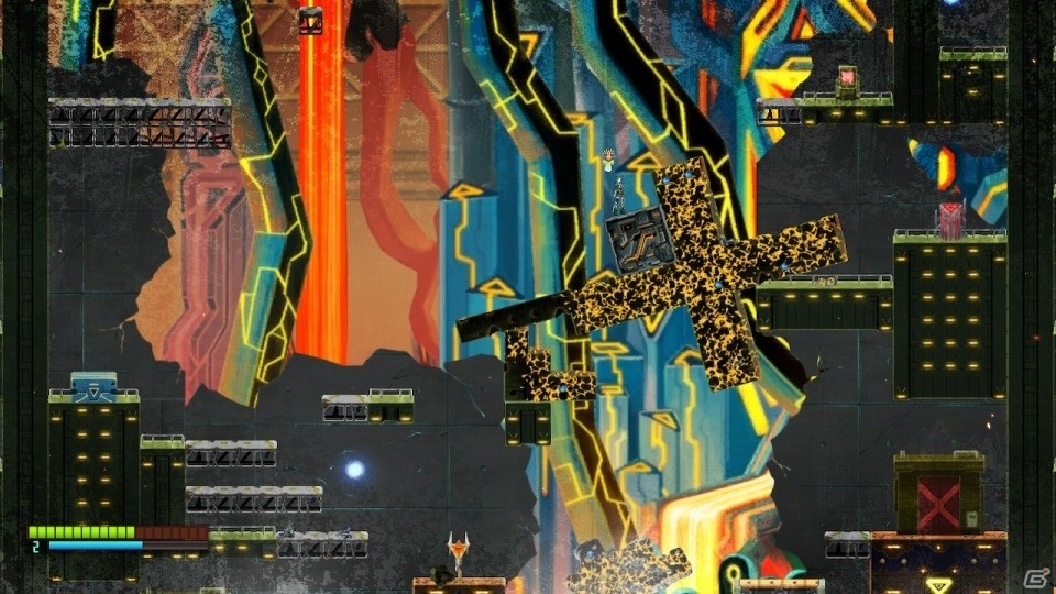 ゲームフリーク開発の2Dアクション「GIGA WRECKER ALT.」Switch版が10月24日に発売！の画像2