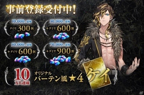 「ブラックスター -Theater Starless-」の事前登録が開始！登録者数10万人突破で☆4ケイが配布の画像2