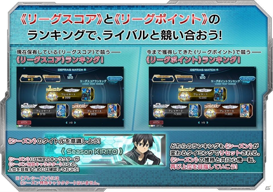 「SAO アーケード　ディープ・エクスプローラー」7月25日よりサマーキャンペーン第2弾が開始！新モード「デフラグマッチ」なども登場の画像10