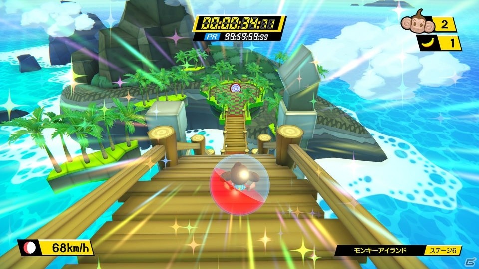 「たべごろ！スーパーモンキーボール」のゲーム情報が公開！新要素「タイムアタックモード」や「デカスロンモード」などを紹介の画像6