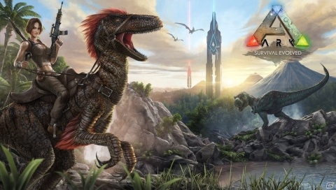 PS4「ARK：Survival Evolved」8種のバイオームが存在するマップ「Valguero」が追加！新恐竜「デイノニクス」も登場の画像1