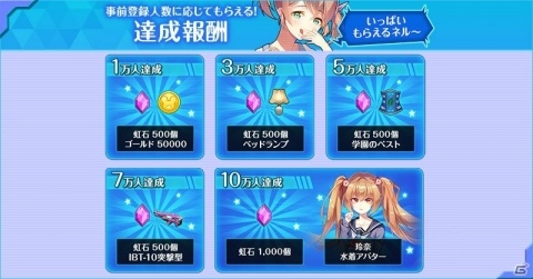 少女と愛をつむぐ学園アクションRPG「にじいろLive」の事前登録がスタート！の画像10