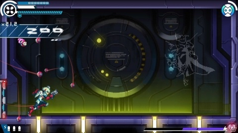 「白き鋼鉄のX THE OUT OF GUNVOLT」ボスキャラクター「インテルス」「ダイナイン」の情報が公開！の画像16