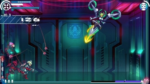 「白き鋼鉄のX THE OUT OF GUNVOLT」ボスキャラクター「インテルス」「ダイナイン」の情報が公開！の画像5