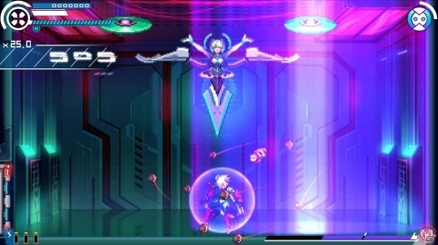 「白き鋼鉄のX THE OUT OF GUNVOLT」ボスキャラクター「インテルス」「ダイナイン」の情報が公開！の画像6