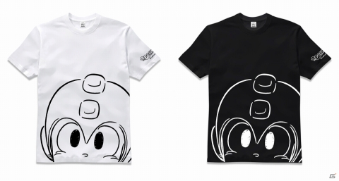 80～90年代の「ロックマン」をデザインした“ゆるかわ”な「クラシックデザインTシャツ」が登場！の画像2