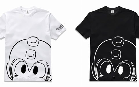80～90年代の「ロックマン」をデザインした“ゆるかわ”な「クラシックデザインTシャツ」が登場！