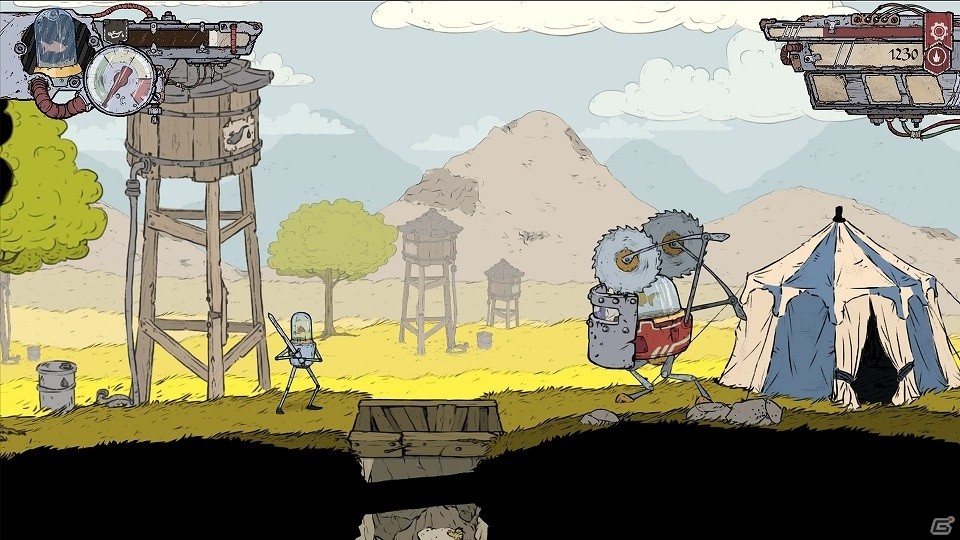 「魚」に制御されたロボットの運命は？アクションRPG「ブリキの騎士」のPS4版が8月1日に配信！の画像3