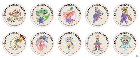 「大神」コラボカフェの新メニューやノベルティが公開！来店するごとにオリジナルランチョンマットがもらえるの画像5
