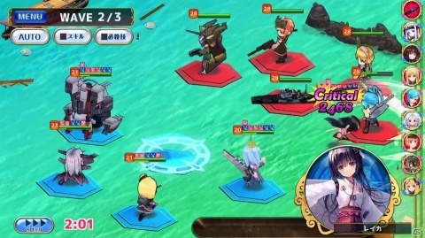 iOS/Adndroid「萌え戦」の配信日が7月30日に決定！戦闘システムや対人戦などの情報が公開の画像2