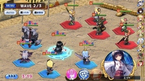 iOS/Adndroid「萌え戦」の配信日が7月30日に決定！戦闘システムや対人戦などの情報が公開の画像4