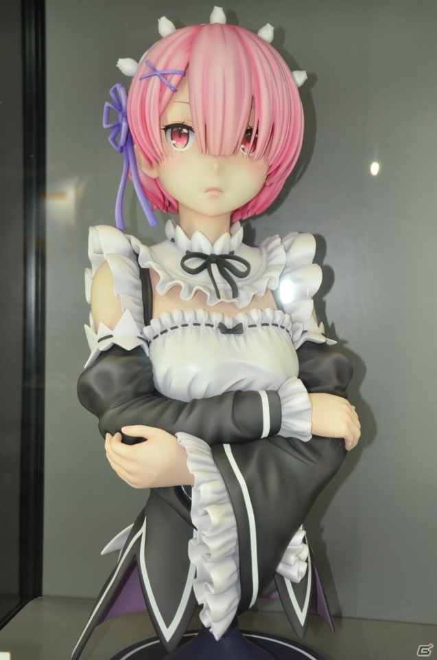 【WF2019夏】レム＆ラムの1/1胸像フィギュアが登場！F:NEX、セガ・インタラクティブのブースをフォトレポートの画像10