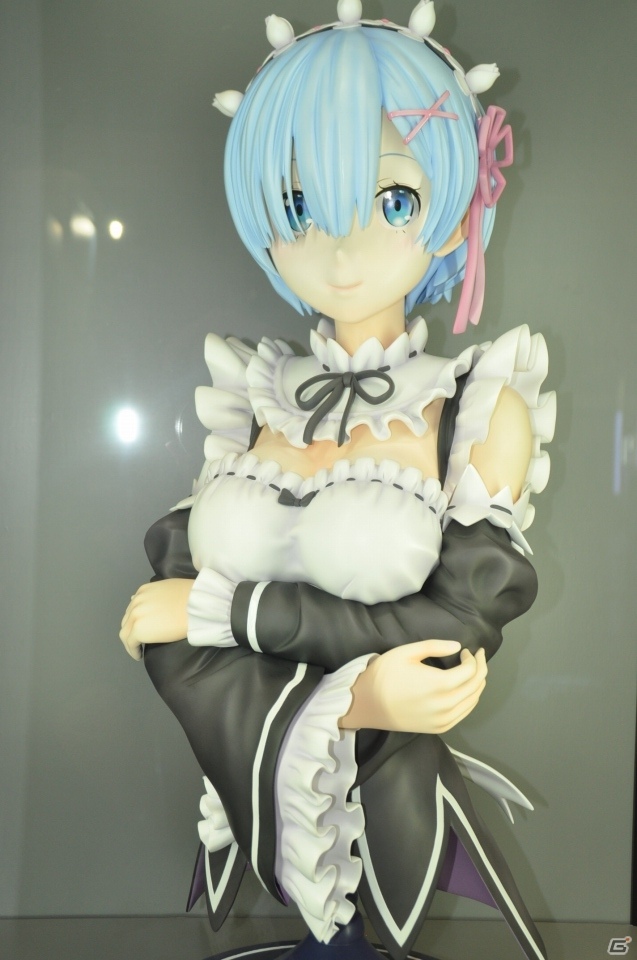 【WF2019夏】レム＆ラムの1/1胸像フィギュアが登場！F:NEX、セガ・インタラクティブのブースをフォトレポートの画像12