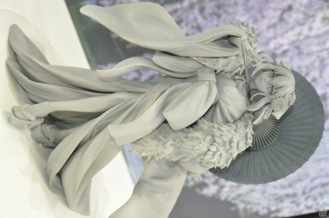 【WF2019夏】和風な衣装を纏ったセイバーオルタの原型が展示！KADOKAWA 電撃ホビーウェブなど企業ブースをフォトレポの画像94
