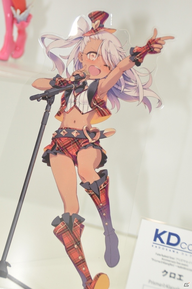 【WF2019夏】和風な衣装を纏ったセイバーオルタの原型が展示！KADOKAWA 電撃ホビーウェブなど企業ブースをフォトレポの画像17