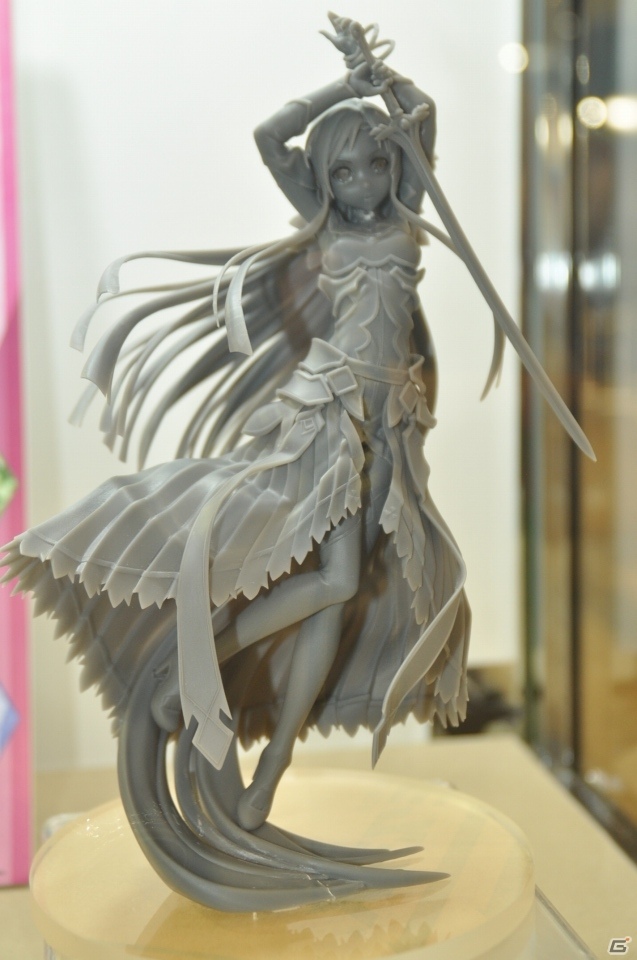 【WF2019夏】和風な衣装を纏ったセイバーオルタの原型が展示！KADOKAWA 電撃ホビーウェブなど企業ブースをフォトレポの画像31