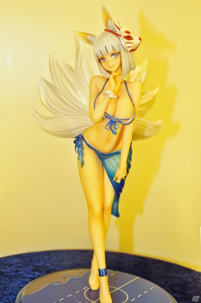 【WF2019夏】和風な衣装を纏ったセイバーオルタの原型が展示！KADOKAWA 電撃ホビーウェブなど企業ブースをフォトレポの画像77