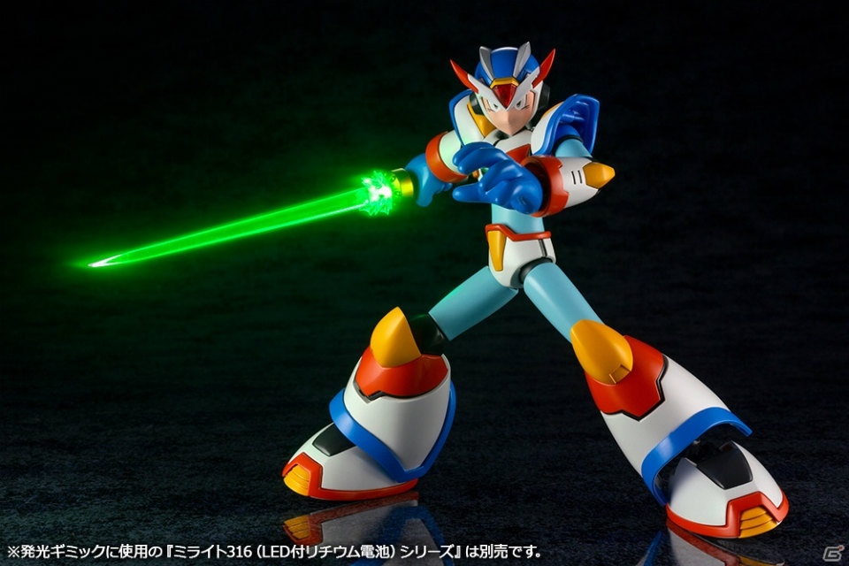 ロックマンX マックスアーマー」がプラモデル化して2019年12月に発売