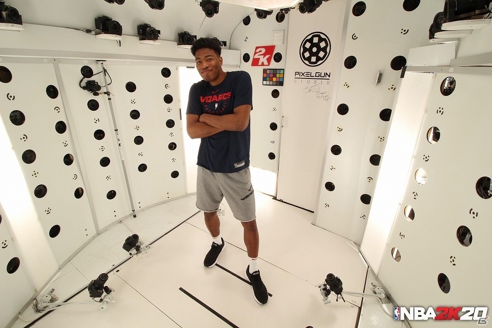 「NBA 2K20」にプレイアブル選手として八村塁選手が登場決定！スキャニングの様子が公開の画像3