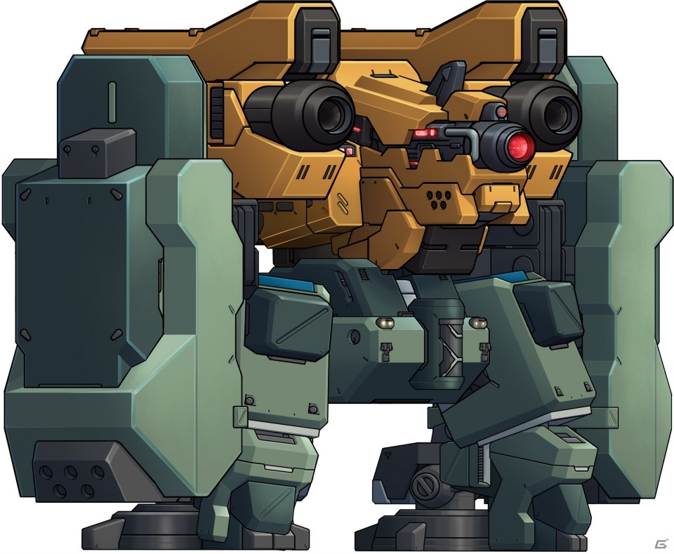 「HARDCORE MECHA」新プレイアブルメカ「ラウンドハンマー：Pキャノン」が使用可能になる追加DLCが配信決定！の画像2