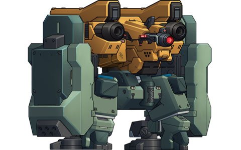 「HARDCORE MECHA」新プレイアブルメカ「ラウンドハンマー：Pキャノン」が使用可能になる追加DLCが配信決定！