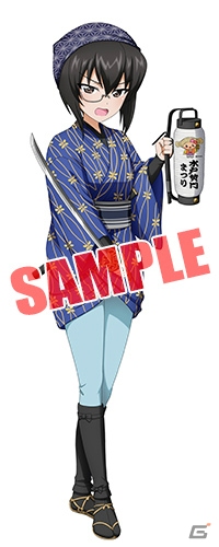 「ガールズ＆パンツァー 戦車道大作戦！」に浴衣姿の生徒が登場！「水戸黄門まつり」とのコラボも8月1日より開催の画像10