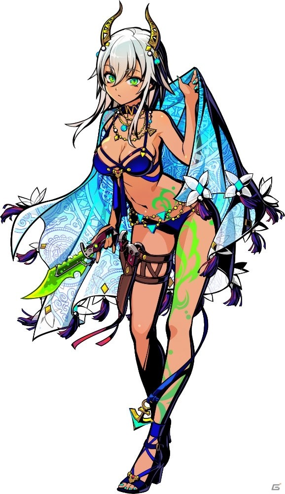 「グラフィティスマッシュ」水着姿のハンター「ミエル（CV：明坂聡美）」「常夏のサルヴァ（CV：喜多村英梨）」が登場！の画像5
