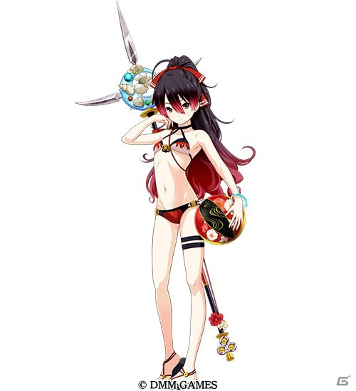 「御城プロジェクト:RE」に浴衣・水着姿の聚楽第（CV：堀江由衣）が登場！「夏休み応援キャンペーン」第2弾が開催の画像4