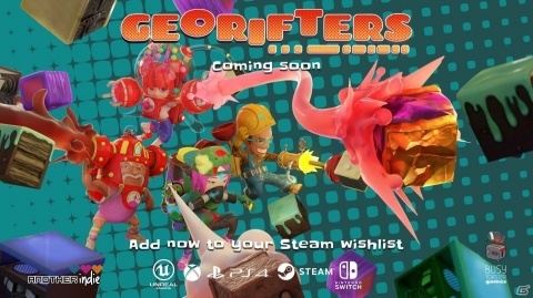 地形を自由自在に変化させて進むアクション「Georifters」が発表！協力プレイや最大4人まで楽しめるバトルモードも搭載の画像1