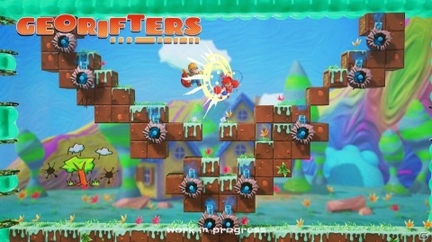 地形を自由自在に変化させて進むアクション「Georifters」が発表！協力プレイや最大4人まで楽しめるバトルモードも搭載の画像8