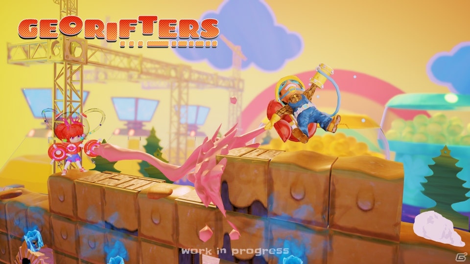 地形を自由自在に変化させて進むアクション「Georifters」が発表！協力プレイや最大4人まで楽しめるバトルモードも搭載の画像7