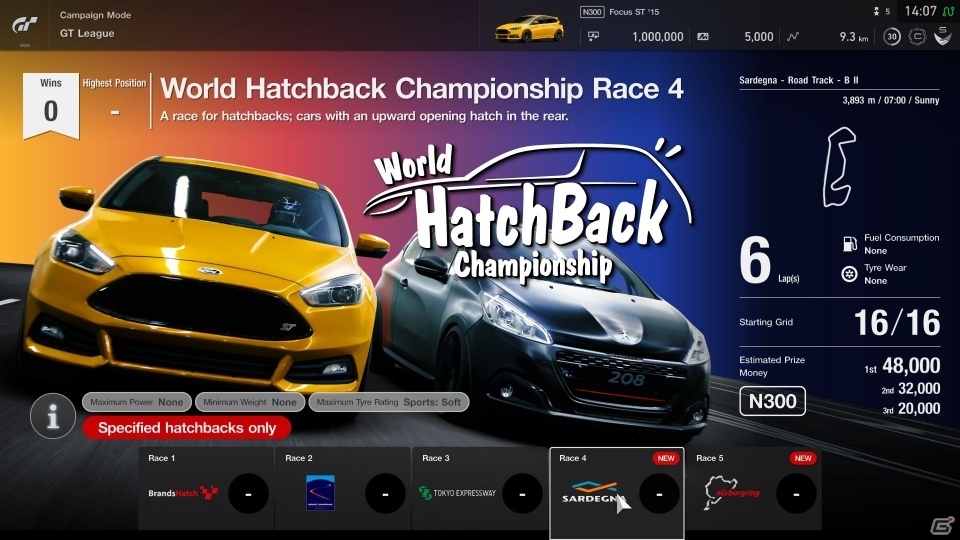 「グランツーリスモSPORT」7月アップデートが配信！新車両5台やGTリーグのイベントなど新要素が追加の画像6