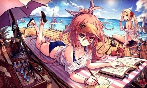 「誰ガ為のアルケミスト」3周年人気投票で1位に輝いた「カヤ」の水着スキン付き真理念装が登場！の画像7