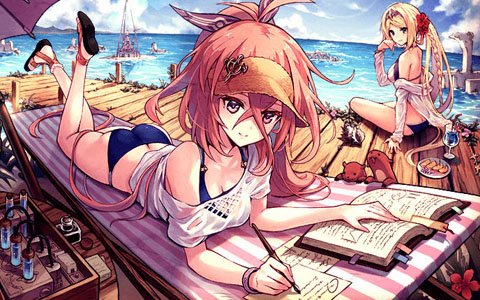「誰ガ為のアルケミスト」3周年人気投票で1位に輝いた「カヤ」の水着スキン付き真理念装が登場！