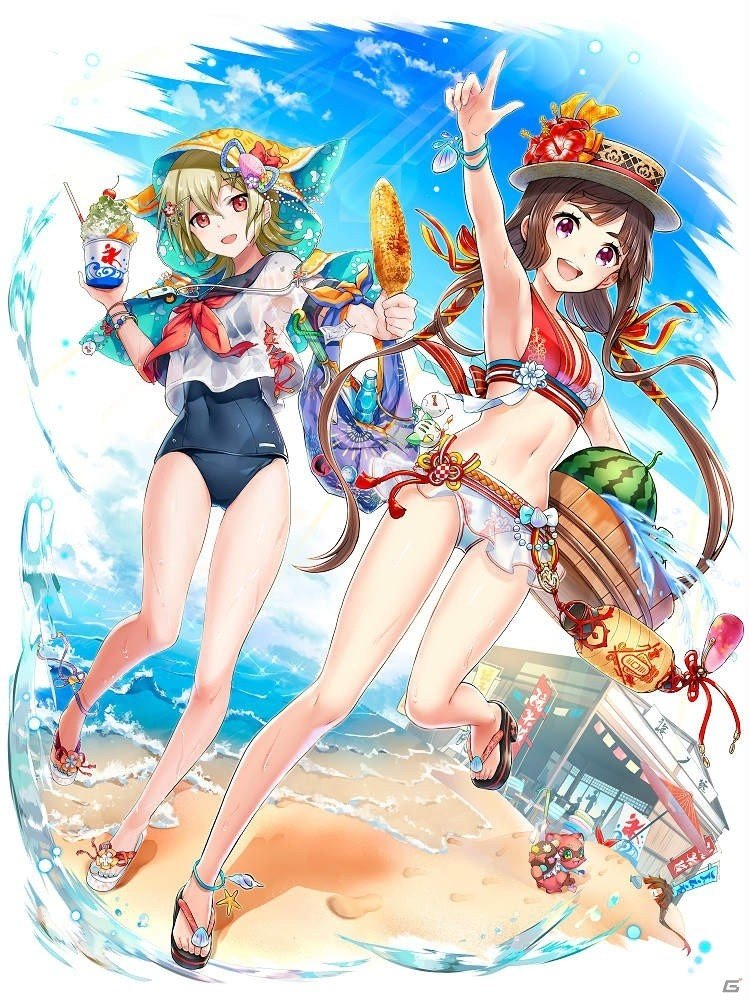 「黒猫のウィズ」エニィ（CV：美山加恋）やローヴィ（CV：相坂優歌）たちが水着姿で登場！の画像4